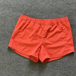 Columbia PFG Shorts Womens Large Red Quick Dry Swim Beach Fishing Polyester